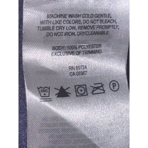 Columbia Womens Medium Purple Full-Zip Fleece Jacket - Picture 5 of 11